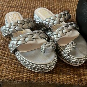 BEACH by MATISSE  woven platform sandals